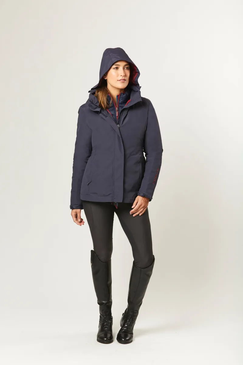 Dublin Peyton Waterproof Jacket Ladies in Ink Navy